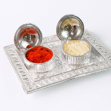 Tray Shape Special Puja Thali (1 Pc / Mix Design)