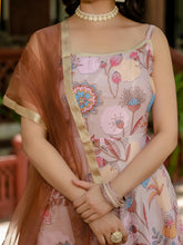 PARTY WEAR HERE, EXCLUSIVE 3 PIECES KURTI, PLAZZO DUPATTA IS COMING WITH HAND WORK AND FANCY LACE BORDER