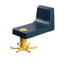 360 Degree Rotating Self Adhesive Plastic Wall Hook Hanger; Multifunctional Hanger with 6 Heavy Duty Claw Hooks